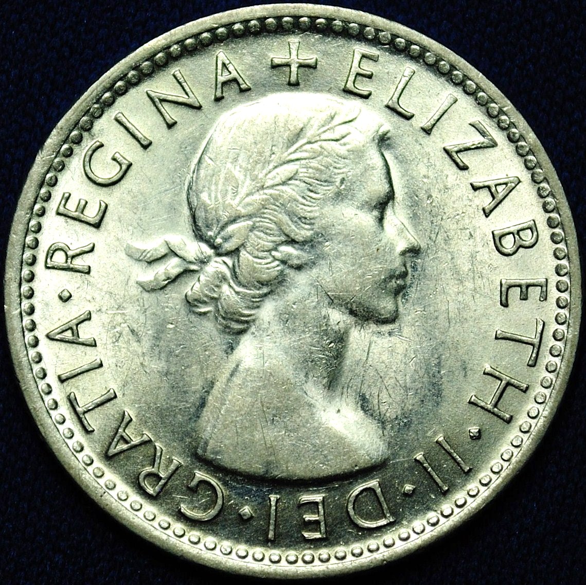 1954 Australian Shilling obverse