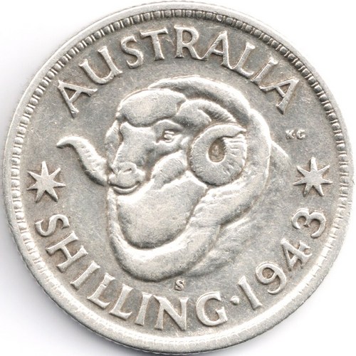 1943 s Australian shilling