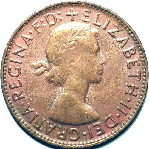 1961 Y. Australian penny